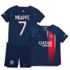 Oficiální Fotbalový Dres Paris Saint-Germain 2023-24 Mbappé 7 Domácí pro Děti